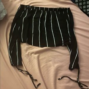 Kendall and Kylie off the shoulder long sleeve